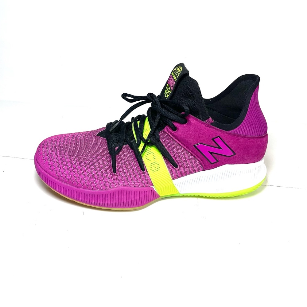 New Balance OMN1S Low Mens Basketball Shoes Berry Lime Size 9 D